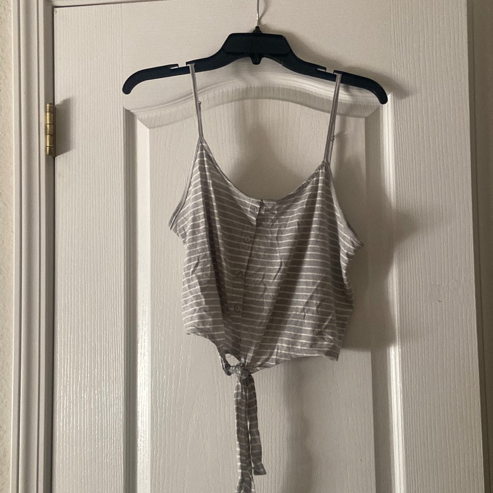 striped tank top
